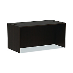 Alera Valencia Series Straight Front Desk Shell, 59.13" x 29.5" x 29.63", Espresso (ALEVA216030ES)