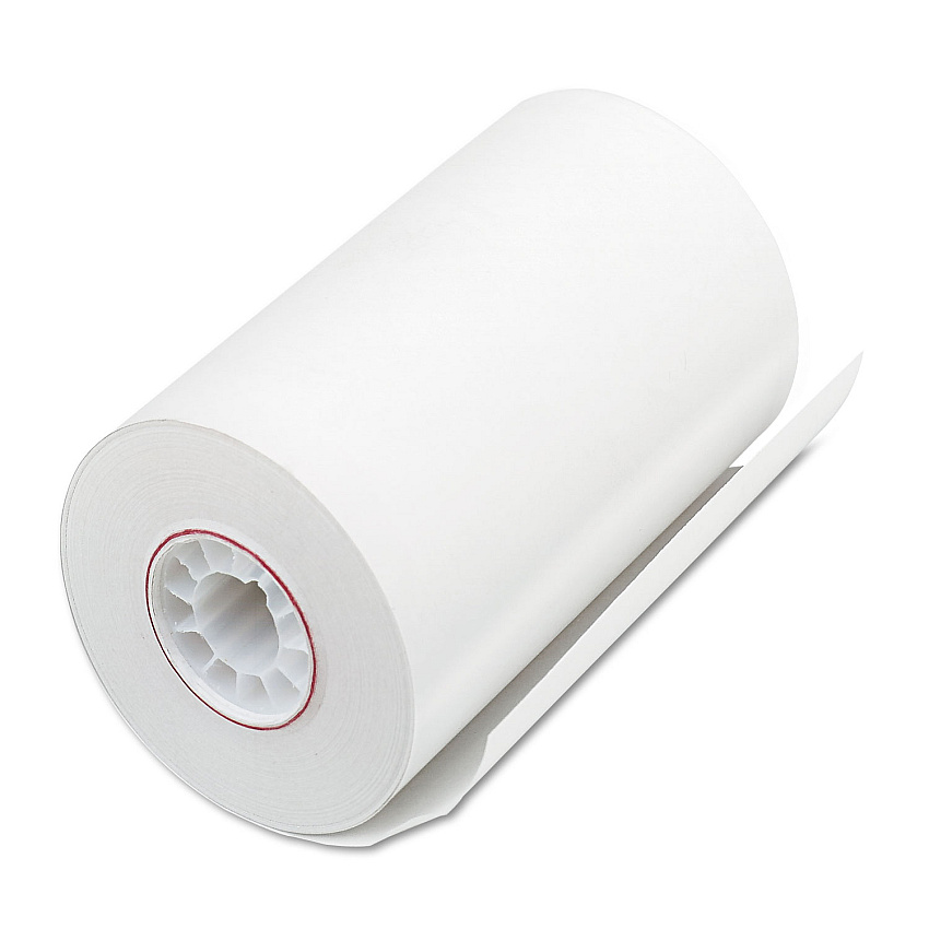 ICONEX Direct Thermal Printing Thermal Paper Rolls, 3.13" x 90 ft, White, 72/Carton (90781275)