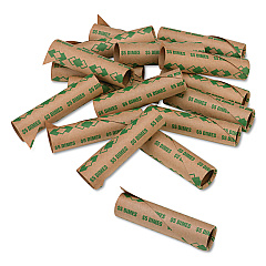 Iconex Preformed Tubular Coin Wrappers, Dimes, $5, 1,000 Wrappers/Box (65071)