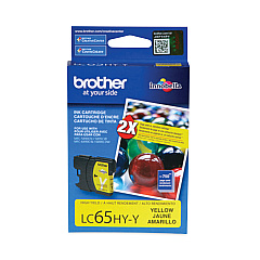 Brother LC65HYY Yellow Ink Cartridge