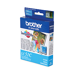 Brother LC51C Cyan Ink Cartridge