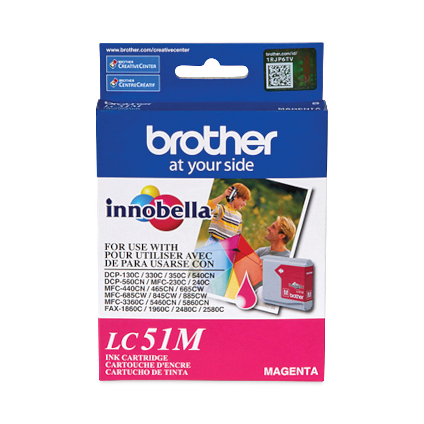 Brother LC51M Magenta Ink Cartridge