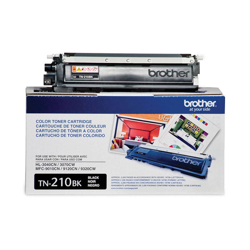 Brother TN210BK Black Toner Cartridge