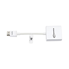 Innovera Hdmi To Svga Adapter, 6", White