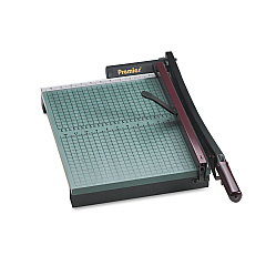 Premier StakCut Paper Trimmer, 30 Sheets, 15" Cut Length, Wood Base, 12.88 x 17.5 (715)