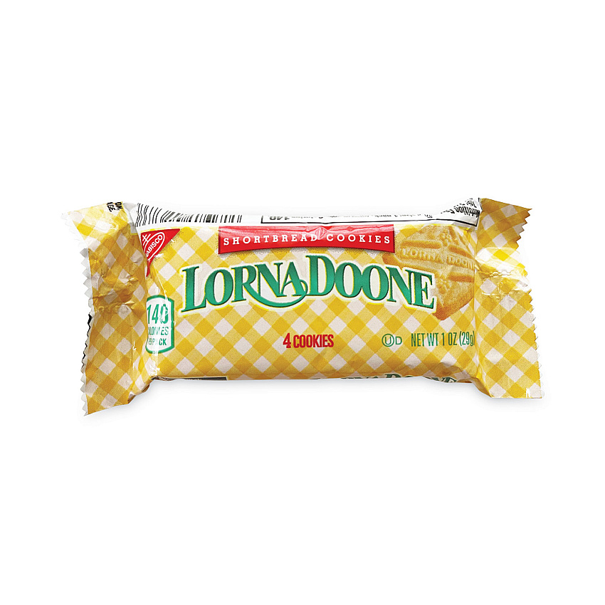 Nabisco Lorna Doone Shortbread Cookies, 1.5 oz Packet, 5 lb Box (30400097)