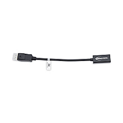 Innovera DisplayPort-HDMI Adapter, 0.65 ft, Black