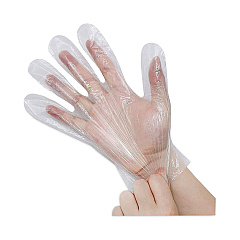 AbilityOne 8415016922644, SKILCRAFT Powder-Free Polyethylene Food Service Gloves, Clear, Large, 200/Box