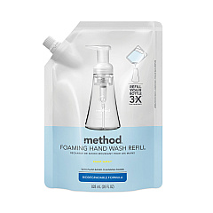 Method Foaming Hand Wash Refill, Sweet Water, 28 oz Pouch (00662)