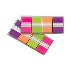 Post-it Flags Page Flags in Portable Dispenser, Bright, 160 Flags/Dispenser (680PGOP2)
