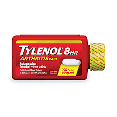 Tylenol 8-Hour Arthritis Pain Extended Release Tablets, 650 mg, 290/Bottle (22000640)