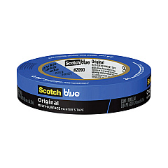 ScotchBlue Original Multi-Surface Painter's Tape, 3" Core, 0.94" x 60 yds, Blue (209024A)
