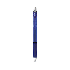 Pentel R.S.V.P. Super RT Ballpoint Pen, Retractable, Medium 0.7 mm, Blue Ink, Blue Barrel, Dozen (BX477C)