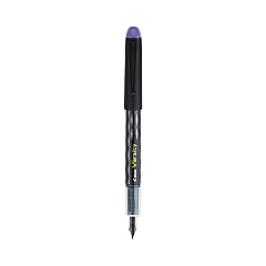 Pilot Varsity Fountain Pen, Medium 1 mm, Purple Ink, Gray Pattern Wrap (90008)