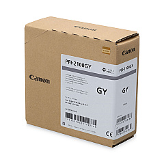 Canon PFI-2100GY Gray Ink Cartridge (5270C001AA)
