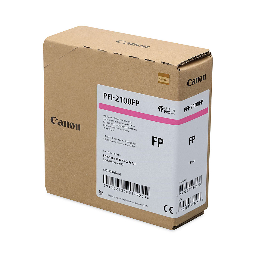 Canon PFI-2100FP Fluorescent Pink Ink Cartridge (5275C001AA)