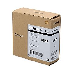 Canon PFI-2300MBK Matte Black Ink Cartridge (5276C001AA)