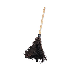 Boardwalk Professional Ostrich Feather Duster, 10" Handle (BWK20BK)