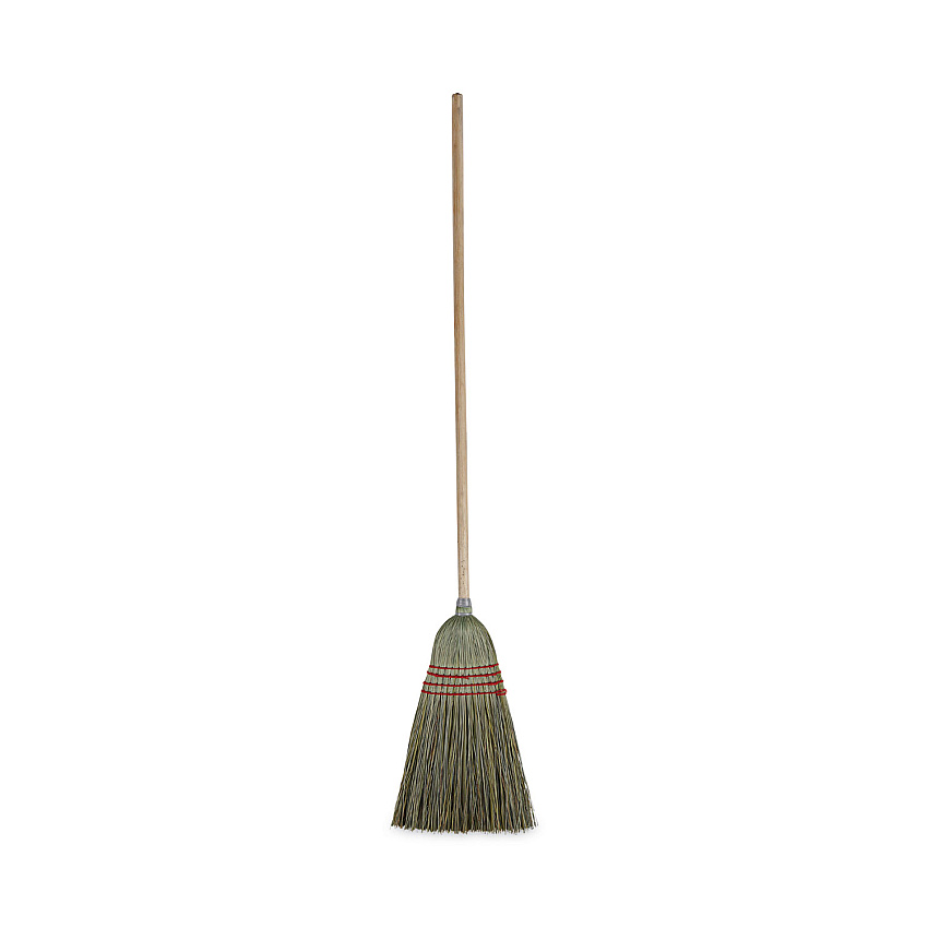 Boardwalk Mixed Fiber Maid Broom, Mixed Fiber Bristles, 55" Overall Length, Natural (BWK920YEA)