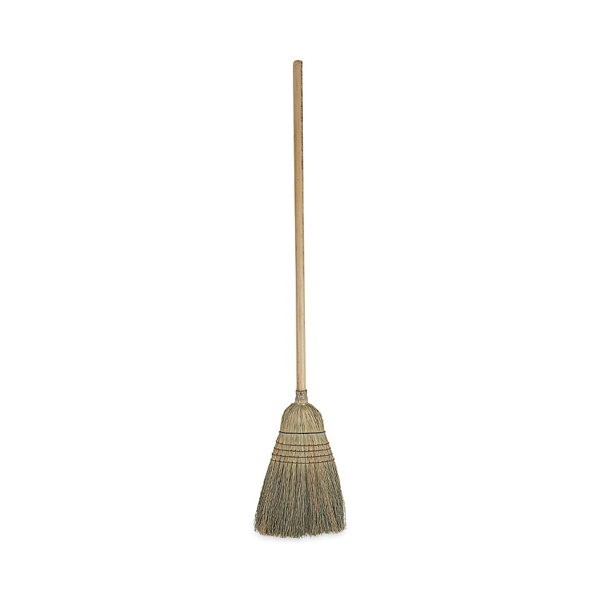 Boardwalk Warehouse Broom, Corn Fiber Bristles, 56" Overall Length, Natural (BWK932CEA)