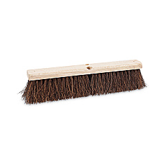 Boardwalk Floor Brush Head, 3.25" Natural Palmyra Fiber Bristles, 18" Brush (BWK20118)