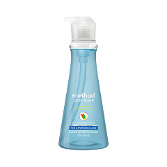 Method Dish Soap, Sea Minerals, 18 oz Pump Bottle (00734)