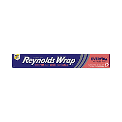 Reynolds Wrap Standard Aluminum Foil Roll, 12" x 75 ft, Silver, 35 Rolls/Carton (F28015CT)