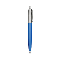 Parker Jotter Ballpoint Pen, Retractable, Medium 0.7 mm, Blue Ink, Blue Barrel (2076052)