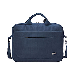 Case Logic Advantage Laptop Attache, Fits Devices Up to 14", Polyester, 14.6 x 2.8 x 13, Dark Blue (3203987)