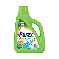 Purex Ultra Natural Elements HE Liquid Detergent, Linen and Lilies, 75 oz Bottle, 6/Carton (01120CT)