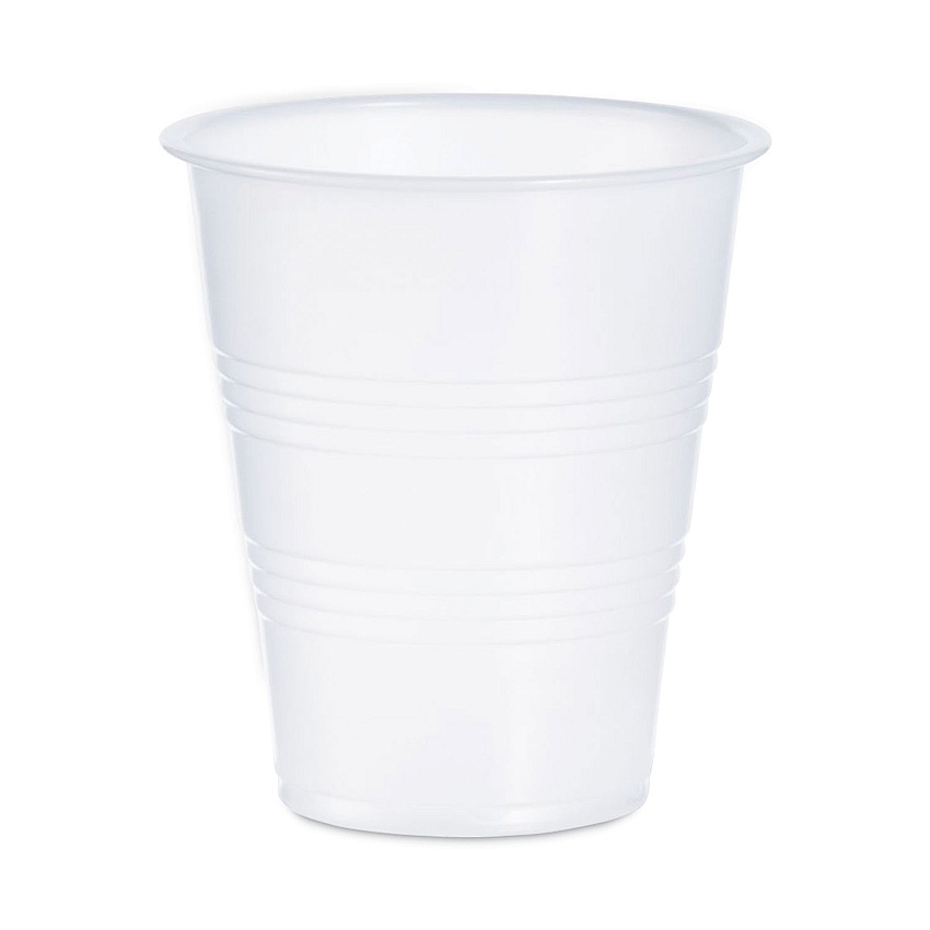 Dart Conex Galaxy Polystyrene Plastic Cold Cups, 7 oz, 100 Sleeve, 25 Sleeves/Carton (Y7)