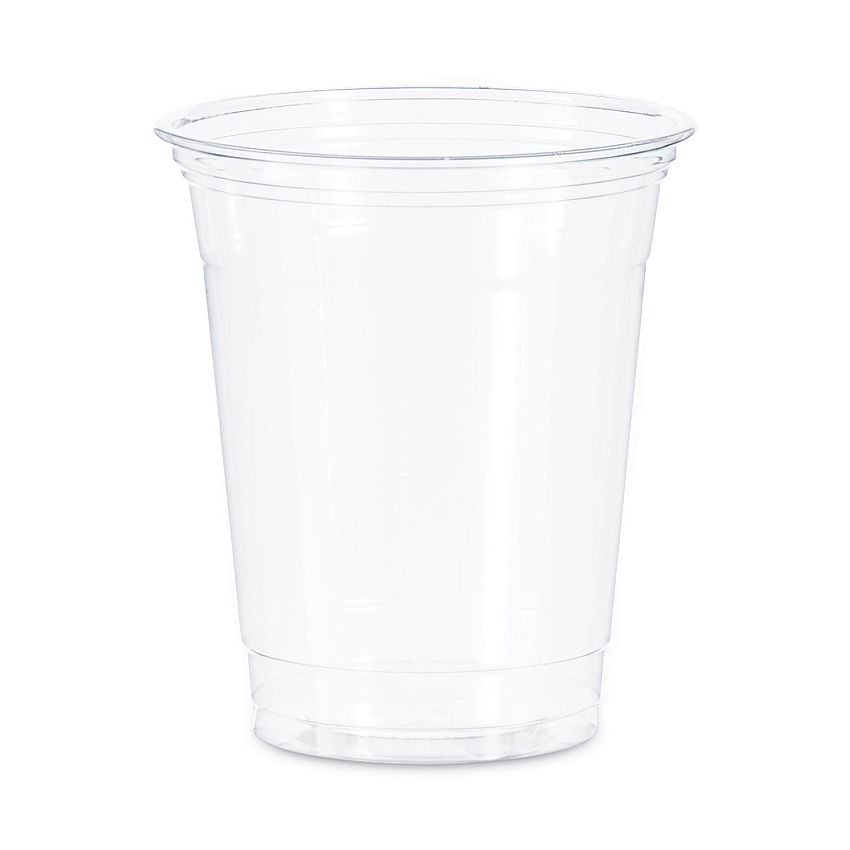 Dart Ultra Clear PET Cups, 12 oz to 14 oz, Practical Fill, 50/Bag, 20 Bags/Carton (TP12CT)