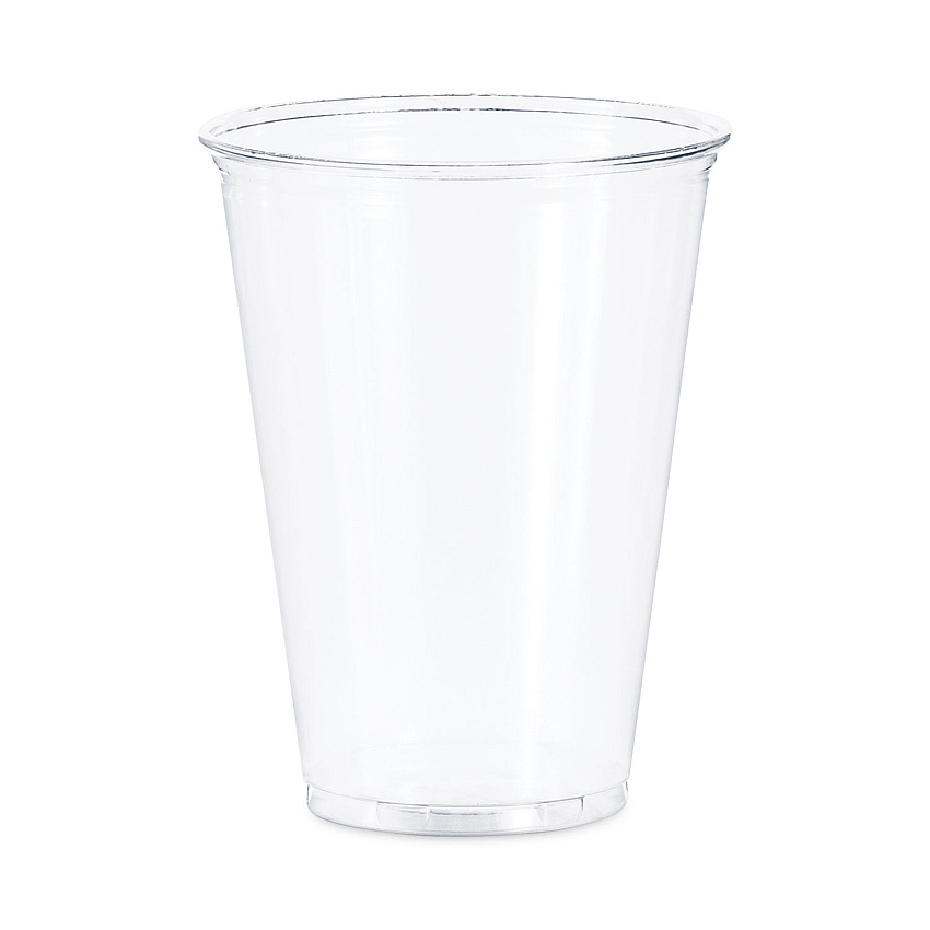 Dart Ultra Clear PET Cups, 10 oz, Tall, 50/Bag, 20 Bags/Carton (TP10DCT)