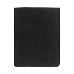 ACCO PRESSTEX Report Cover with Tyvek Reinforced Hinge, Top Bound, Two-Piece Prong Fastener, 2" Capacity, 8.5 x 11, Black/Black (17021)