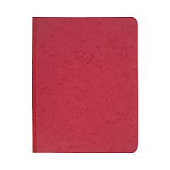 ACCO Pressboard Report Cover with Tyvek Reinforced Hinge, Two-Piece Prong Fastener, 3" Capacity, 8.5 x 11, Red/Red (25978)