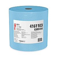 WypAll X70 Cloths, Jumbo Roll, 12.4 x 12.2, Blue, 870/Roll (41611)
