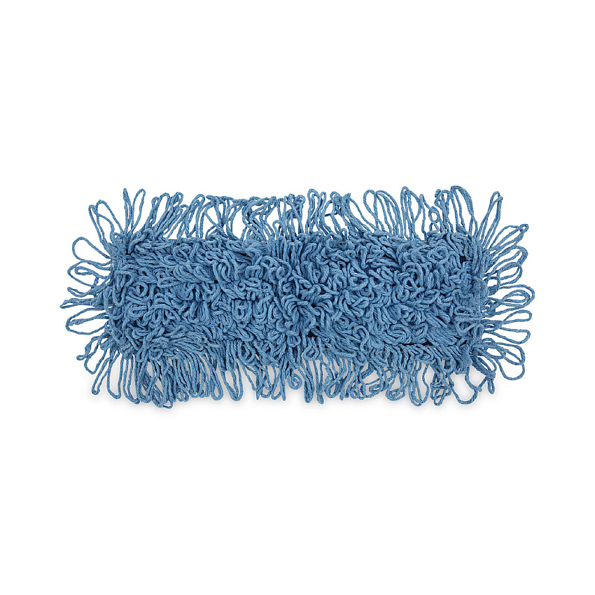 Boardwalk Mop Head, Dust, Looped-End, Cotton/Synthetic Fibers, 18 x 5, Blue (BWK1118)