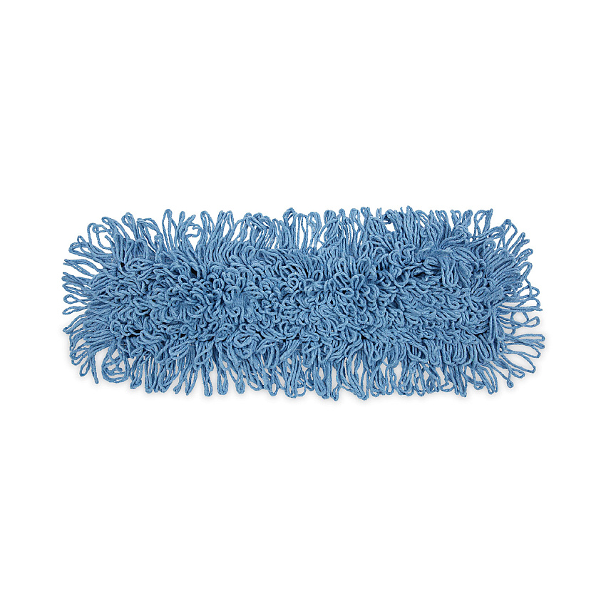 Boardwalk Mop Head, Dust, Looped-End, Cotton/Synthetic Fibers, 24 x 5, Blue (BWK1124)