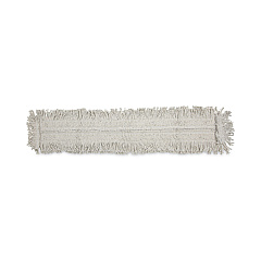 Boardwalk Mop Head, Dust, Disposable, Cotton/Synthetic Fibers, 48 x 5, White (BWK1648)