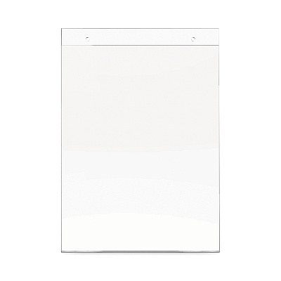 Deflecto Classic Image Wall-Mount Sign Holder, Portrait, 8.5 x 11, Clear (68201)