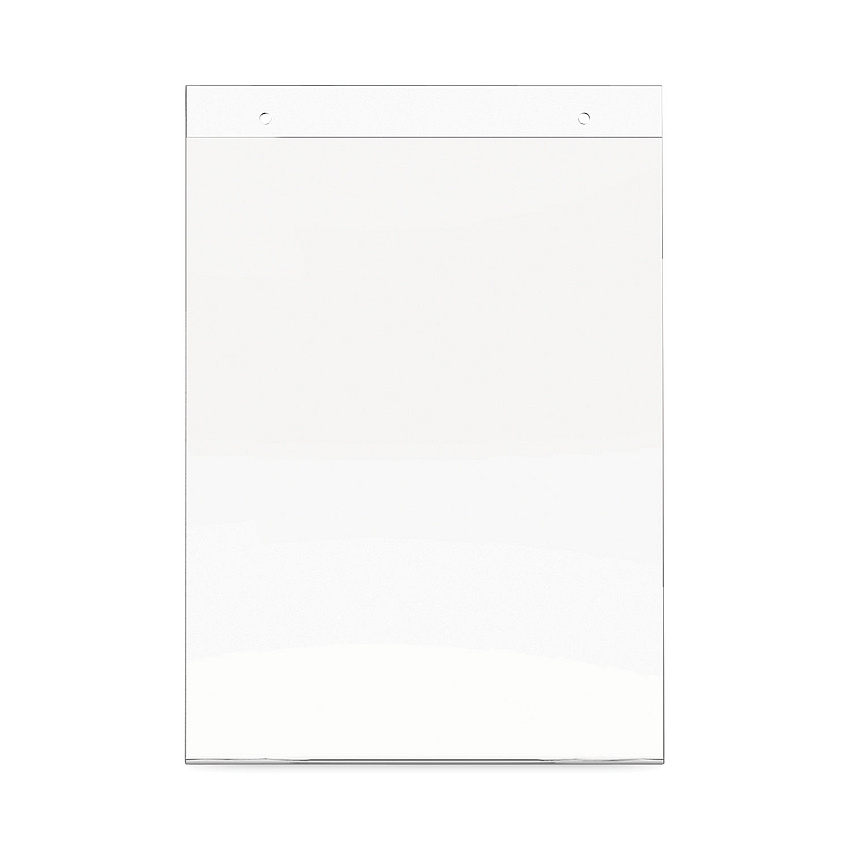 Deflecto Classic Image Wall-Mount Sign Holder, Portrait, 8.5 x 11, Clear (68201)