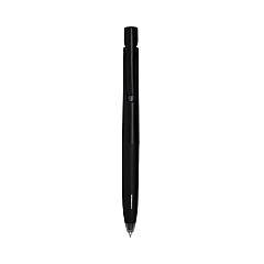 Zebra bLen Gel Pen, Retractable, Fine 0.7 mm, Black Ink, Black Barrel, Dozen (41410)