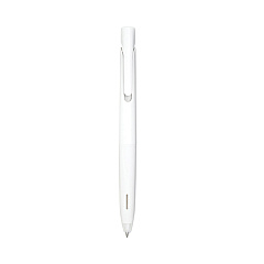 Zebra bLen Gel Pen, Retractable, Fine 0.7 mm, Black Ink, White Barrel, Dozen (41400)