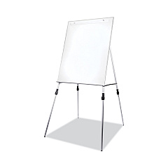 Flipside Adjustable Dry Erase Board, 27.5 x 32 Board, White Surface with Aluminum Frame (51000)