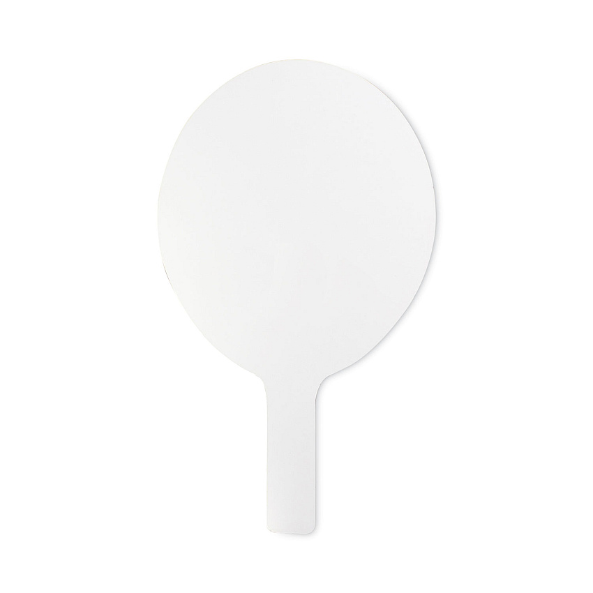 Flipside Dry Erase Paddle, 12 x 7, White, 12/Pack (12032)
