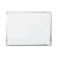 Flipside Framed Dry Erase Board, 48 x 36, White, Silver Aluminum Frame (17641)