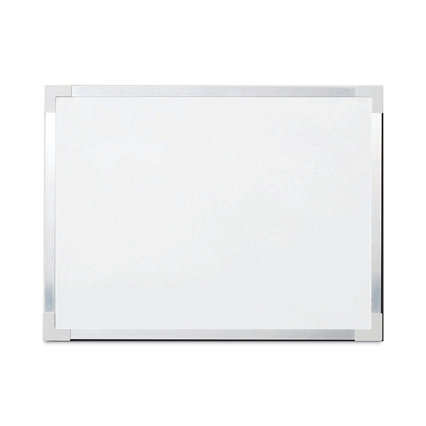Flipside Framed Dry Erase Board, 48 x 36, White, Silver Aluminum Frame (17641)
