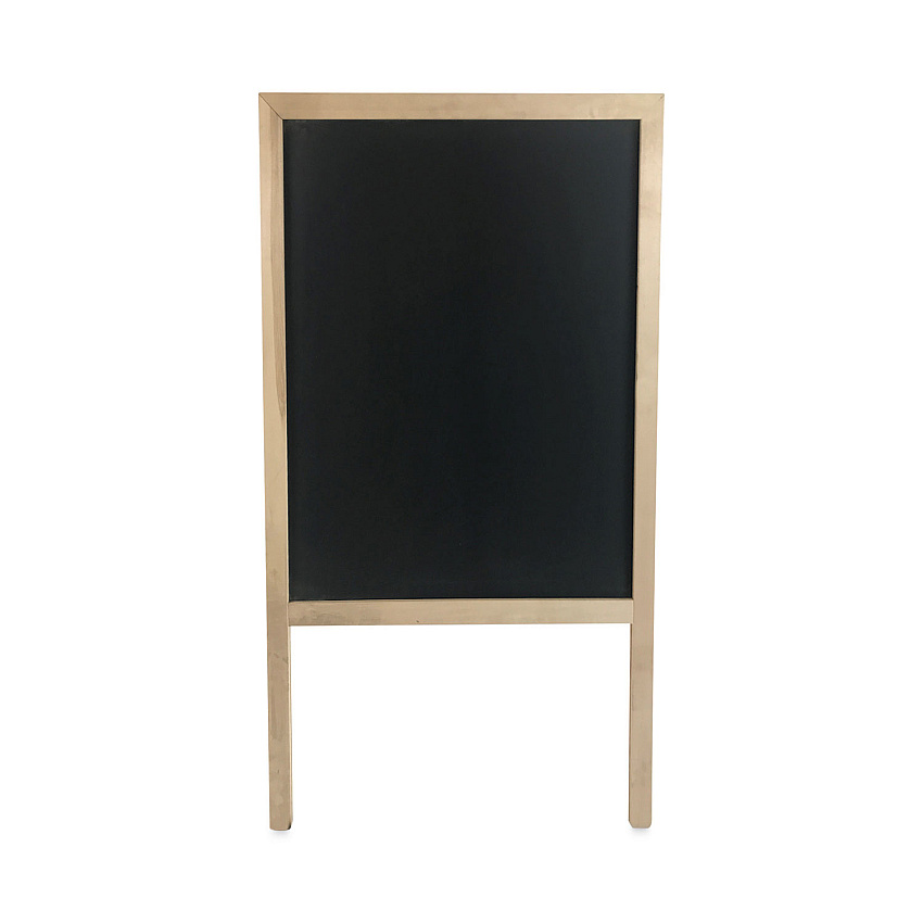 Flipside Black Chalkboard Marquee Board. 24 x 42, Natural Wood Frame (31222)