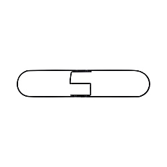 Boardwalk Clip-On Dust Mop Frame, 24w x 5d, Zinc Plated (BWK1424)