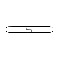 Boardwalk Clip-On Dust Mop Frame, 36w x 5d, Zinc Plated (BWK1436)